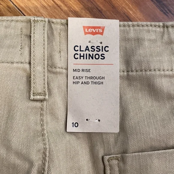 Levi’s Classic Chino khakis, NWT. Size 10. - Picture 6 of 10